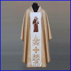 St. Anthony of Padova OFM Franciscan Messgewand Chasuble Vestment Kasel