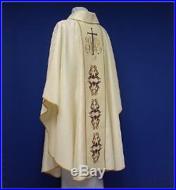 St Francis of Assisi and Baby Jesus Messgewand Chasuble Vestment Kasel