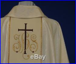 St Francis of Assisi and Baby Jesus Messgewand Chasuble Vestment Kasel