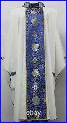 Vestment, Chasuble, Casula, Casel, Casulla, Kasel-Messgewand with Stole