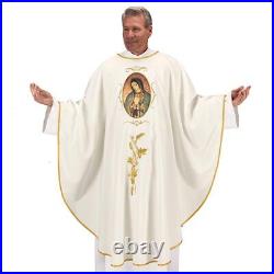 Vicenti Collection Our Lady of Guadalupe Embroidered Chasuble