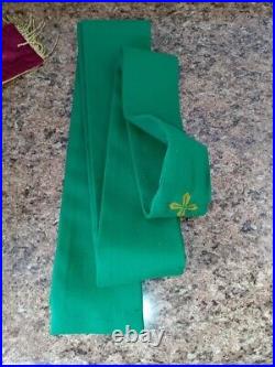 Vintage Green Gaspard Chasuble with stole