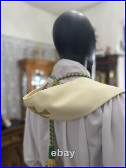 WHITE SACRAMENTAL STOLE Chasuble Vestments