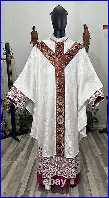 White Chasuble + Stole