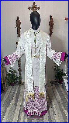 White Chasuble + Stole