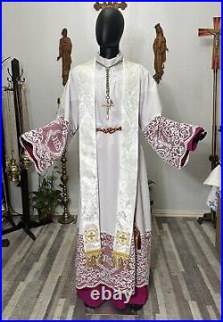 White Chasuble + Stole