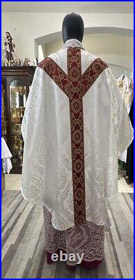 White Chasuble + Stole