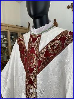 White Chasuble + Stole