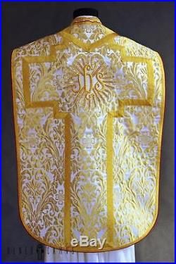 White Vestment Chasuble Kasel Messgewand Stole Stola Maniple Manipel