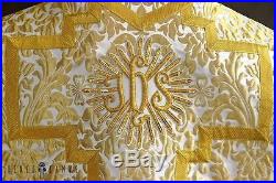 White Vestment Chasuble Kasel Messgewand Stole Stola Maniple Manipel