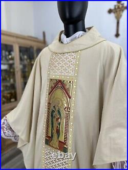 White Vestment Chasuble & Stole