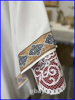 White Vestment Chasuble & Stole